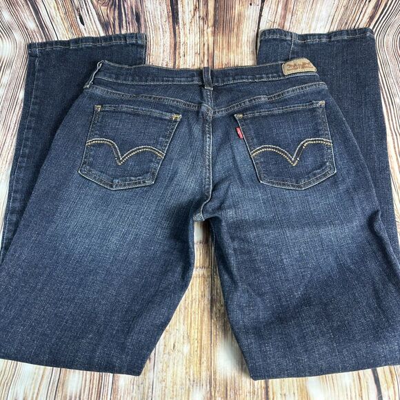 Levi's 515 Boot Cut Women's Size 6 Blue Mid Rise Jeans Denim Pants 29x31 - Picture 2 of 11